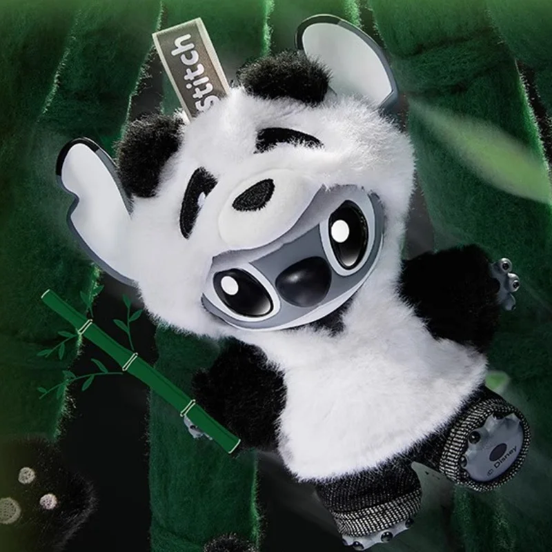 

In Stock Official New Miniso Stitch Genz Street Limited Edition Panda Vinyl Doll & Bag Charm Fashion Accessory Birthday Gifts