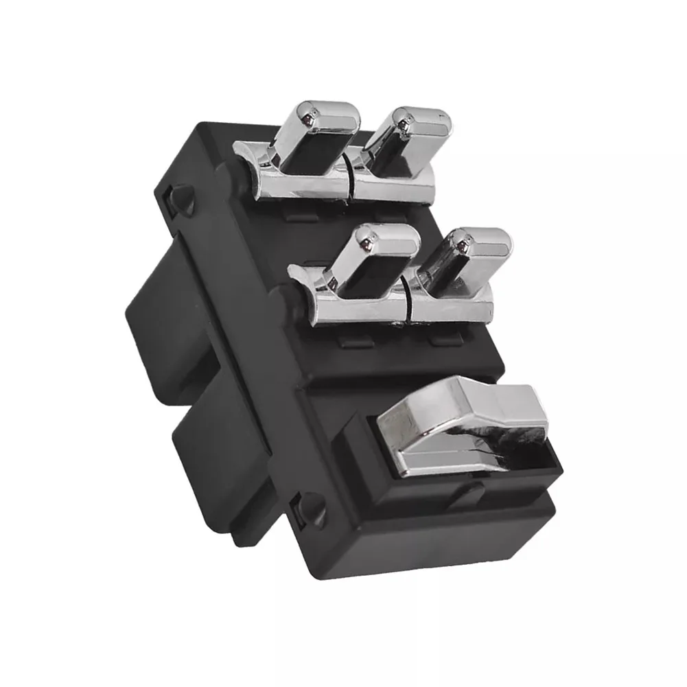 

Передний левый переключатель, черно-серебристая кнопка управления окном, материал ABS, простая установка, OEM F8VZ-14529-AA, ремонт автомобиля