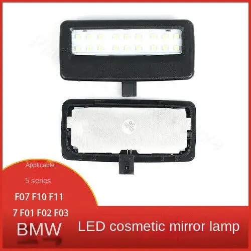 

2pcs For BMW F07 F10 F11 7 F01 F03 LED White Cosmetic Mirror Sun Visor Lights