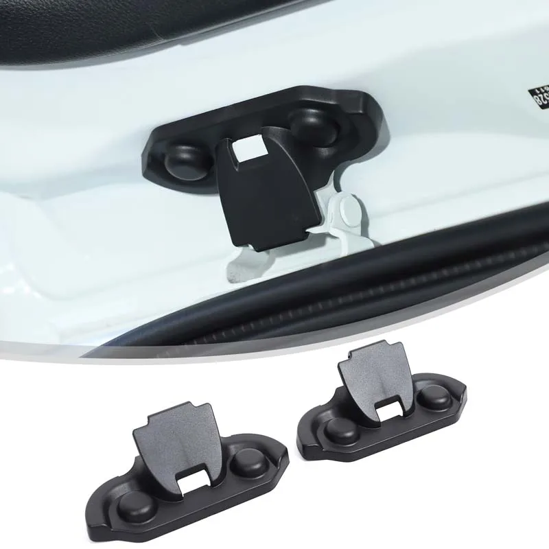 

2Pcs ABS Black For Toyota Land Cruiser Prado 250 LC250 2024+ Car Tailgate Screw Protective Cover Decorative Sticker Accessories