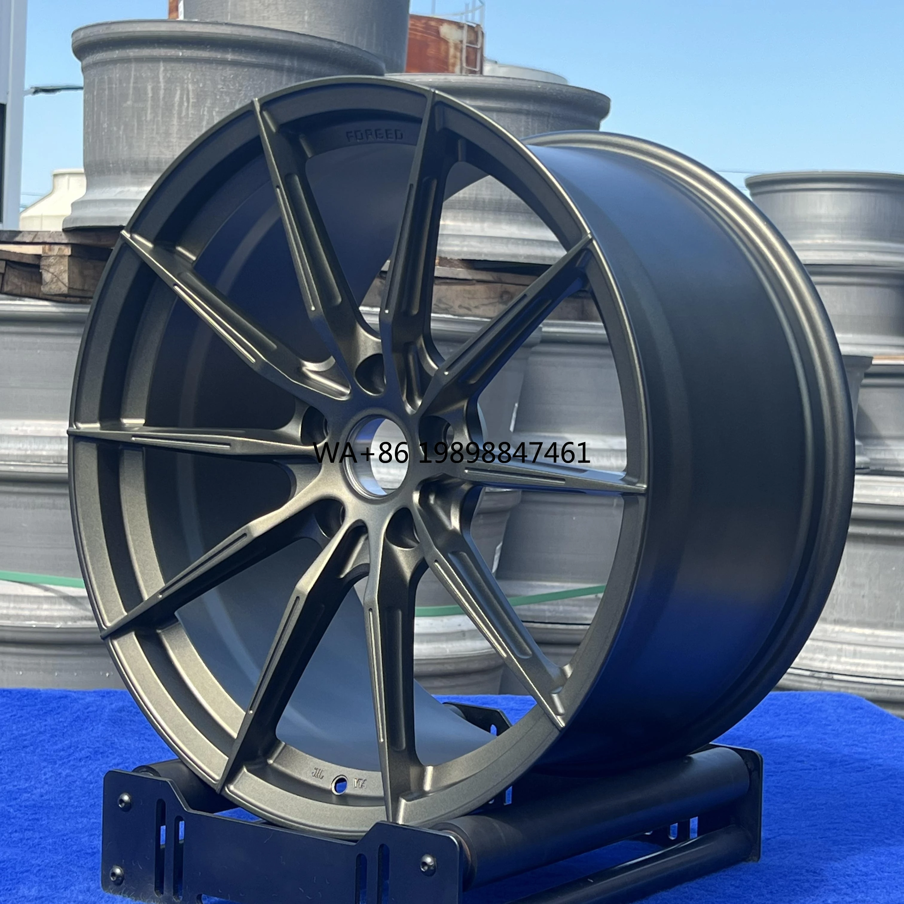 

Aluminum Alloy Forged 17 18 19 20 22 24 Inch Te37 5*127 5*112 5*120 1-piece Custom Concave Rims for Passenger Car Wheels