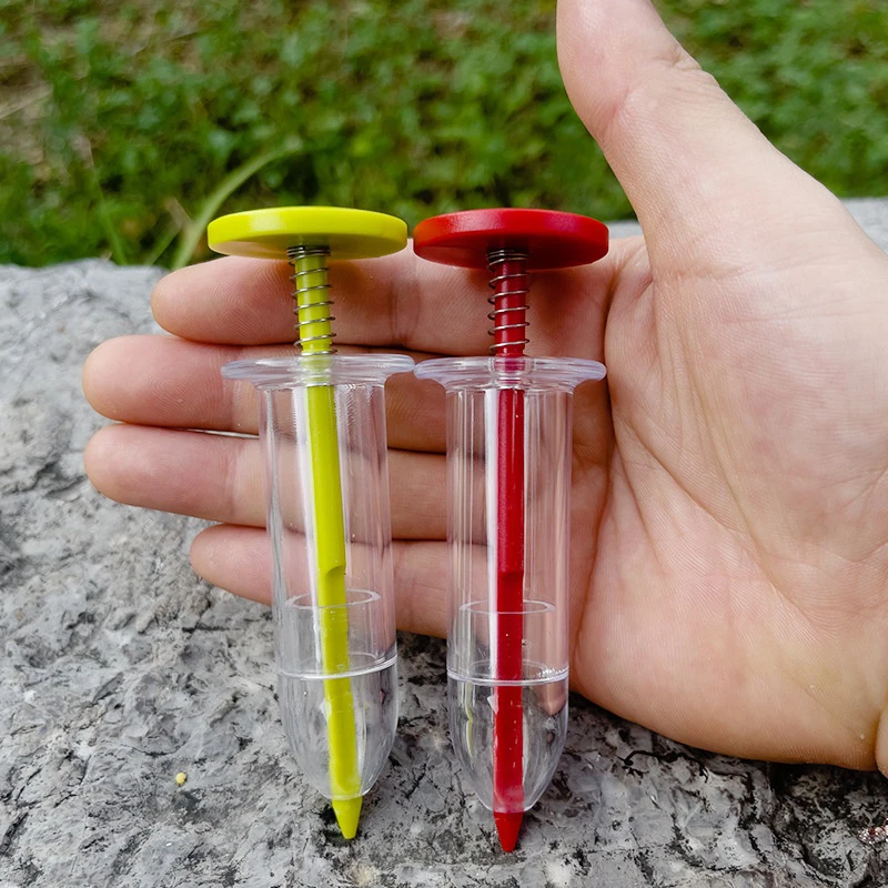 1pcs  For Garden Planting, Flower Pot & Garden Bed Essential Gardening Supplies Handheld Seed Dispenser, Mini Manual Seeder Tool