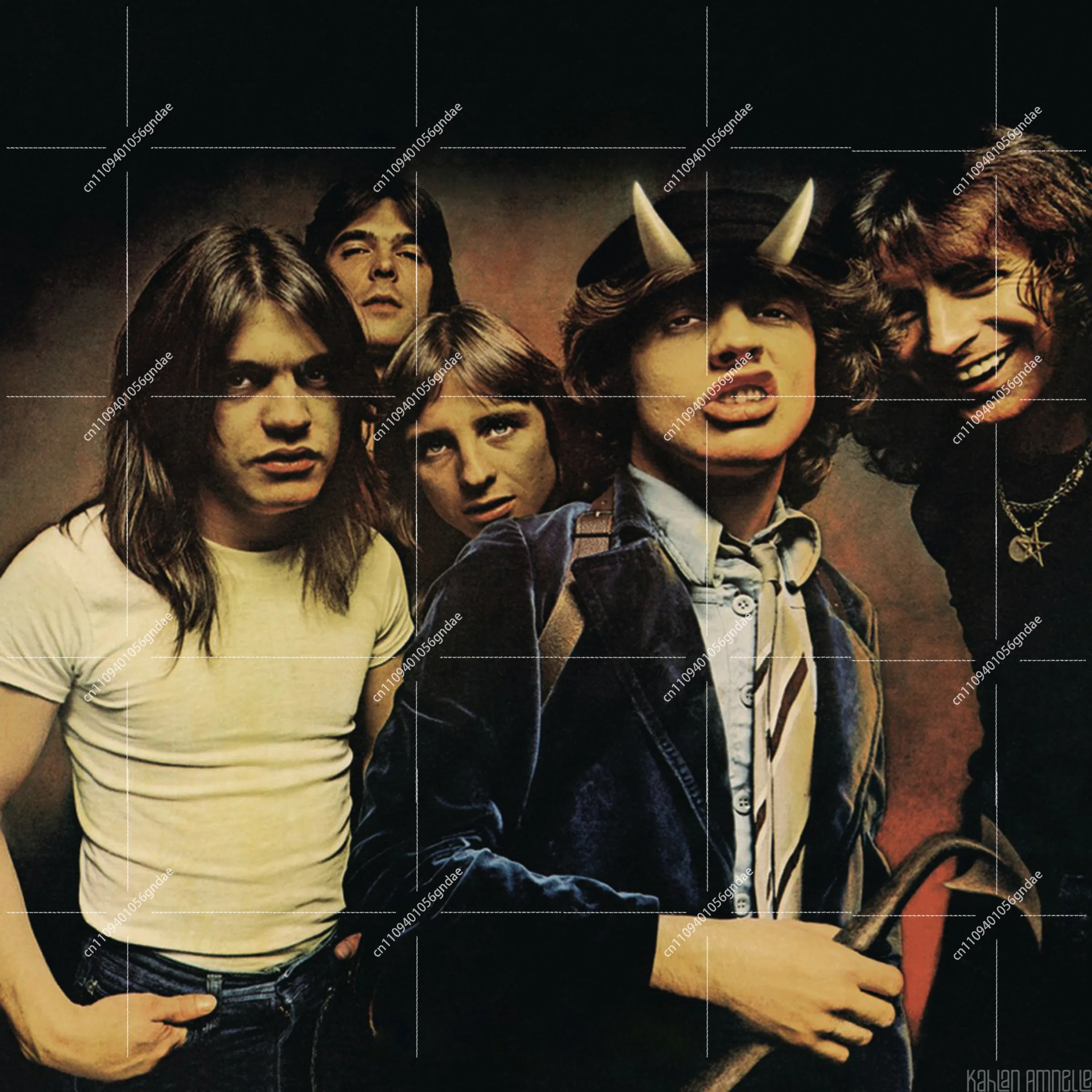 

Кроссовки AC/DC Rock Band с высоким верхом, дышащие повседневные туфли на шнуровке для мужчин, женщин и подростков