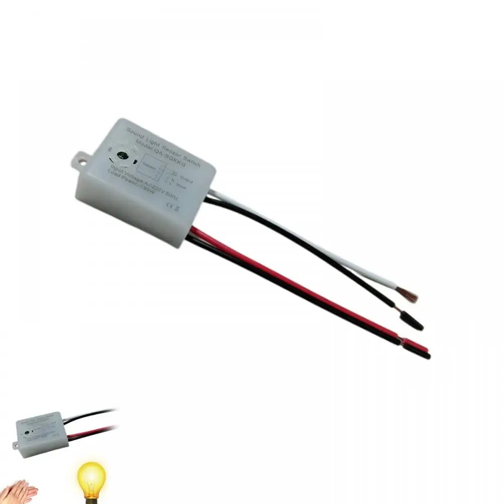 Sound Sensor Switch Module Detector 220V Sound Voice Sensor Intelligent Auto On Off Light Switch Sensor Stable For Smart Home