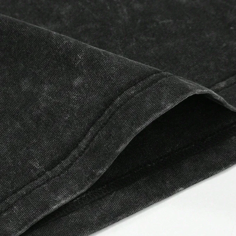 2025年夏 ドージャ・キャット ザ・スカーレット・ツアー 100%純綿プリントウォッシュドTシャツ ヴィンテージ メンズ レディース ファッション ルーズ カジュアル ファンギフト