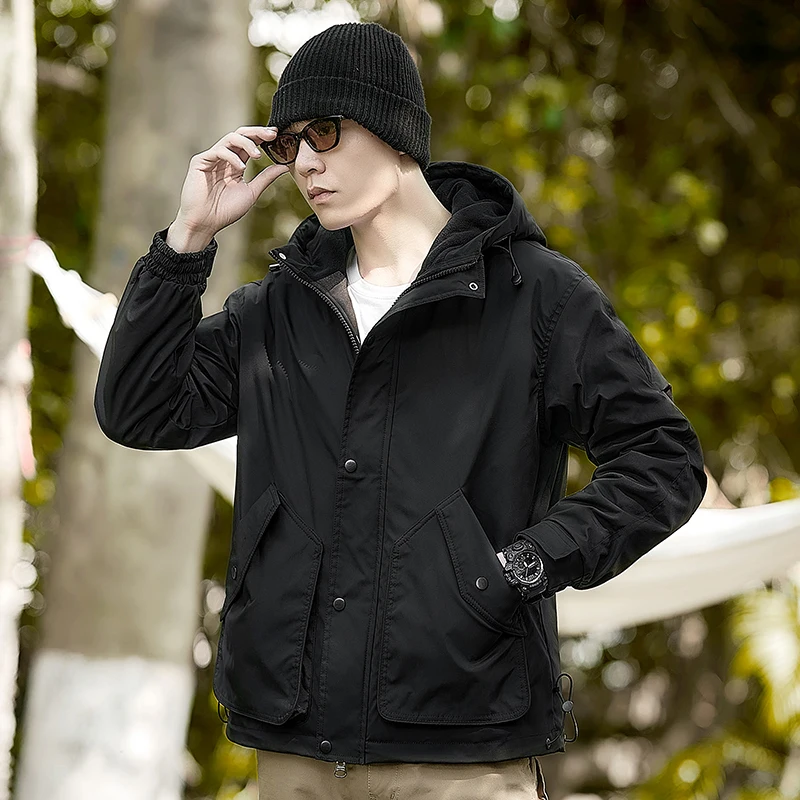 

Men's Women's Winter Coat fleece Waterproof Windproof Warm Fleece Jacket Unisex Hiking Camping Skiing Climbing Windbreaker