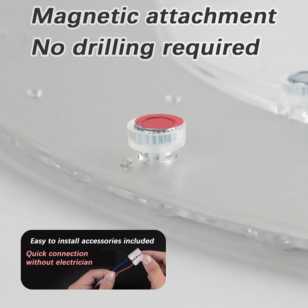 المنزل LED ضوء السقف تجديد مصباح مجلس مصباح الأساسية استبدال مصدر الضوء وحدة الشفط المغناطيسي السوبر مشرق