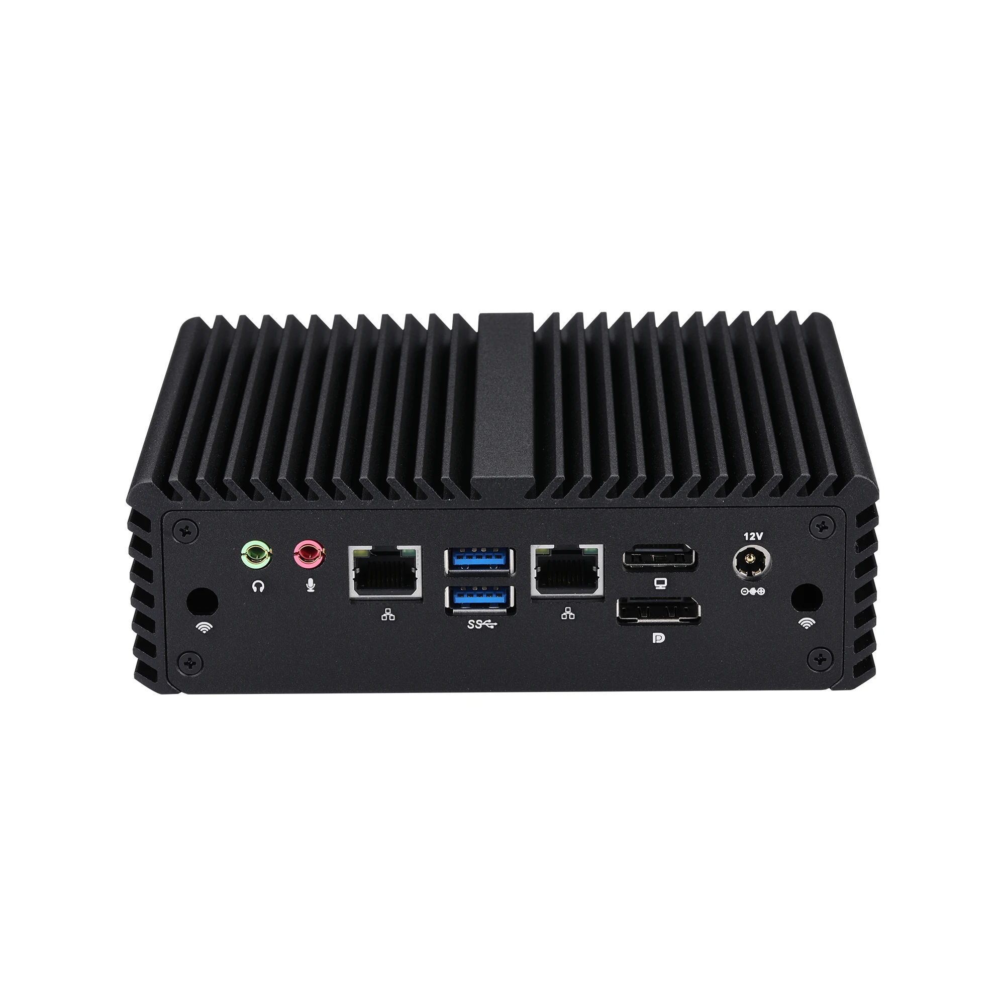 Whisky Lake Prozessor der 8. Generation 4305u Dual Core DDR4 bis 32g 2 LAN 6 USB Office Mini PC K30912s 12V 4a