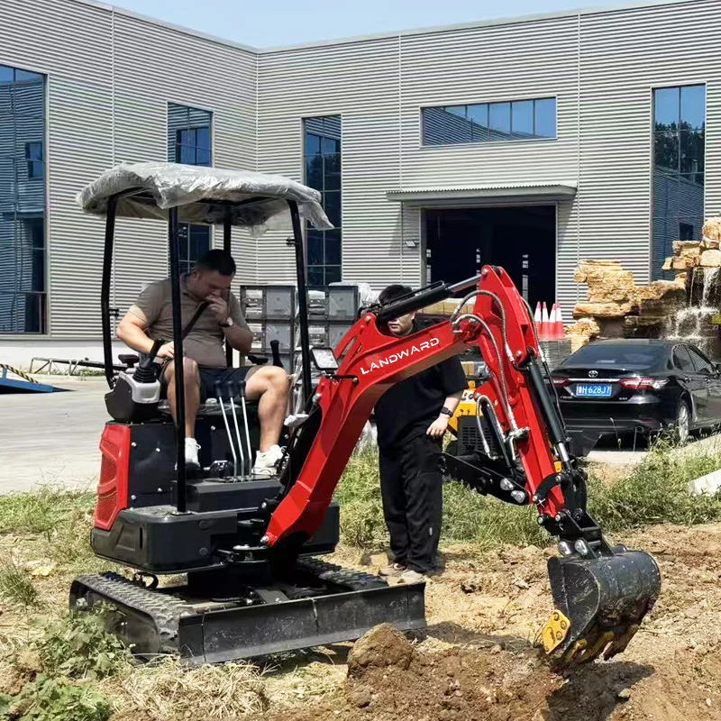 

LANDWARD XT18U Mini Excavator 1.8 Ton Bagger China Crawler Excavator Home And Garden Tools Excavators Equipment Custom For Sale