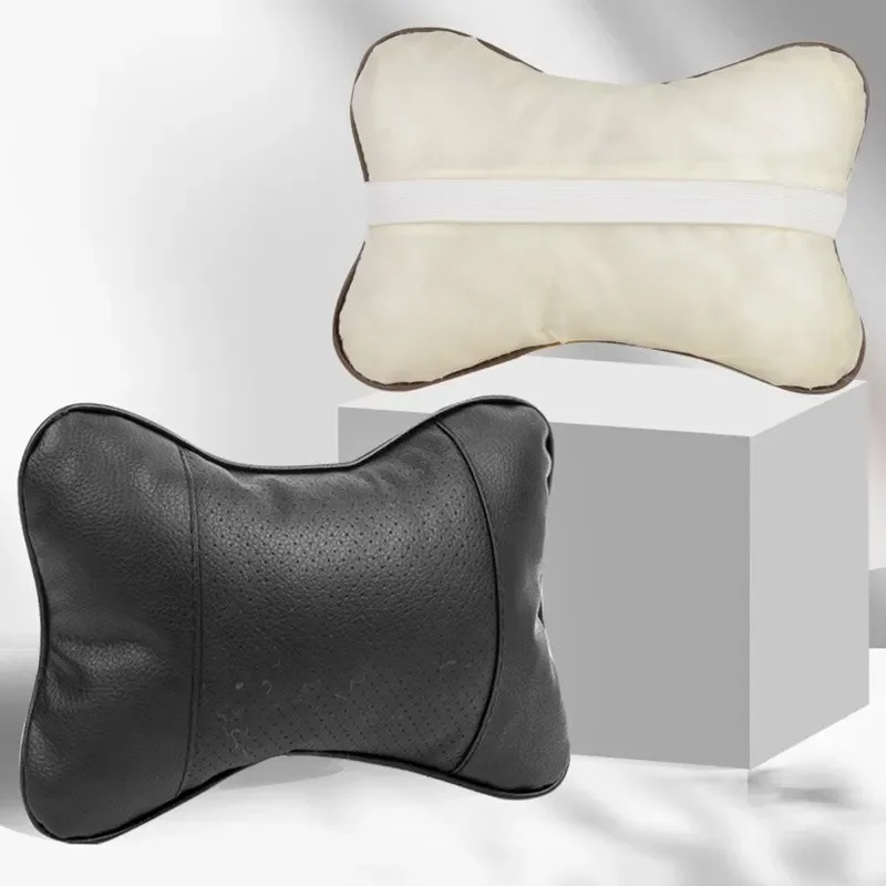 سيارة مسند الرأس بالمقعد ضبط النفس سلامة السيارات رئيس الرقبة الراحة الاسترخاء وسادة وسادة وسادة تنفس شبكة مقعد السيارة الرقبة حامي وسادة #2