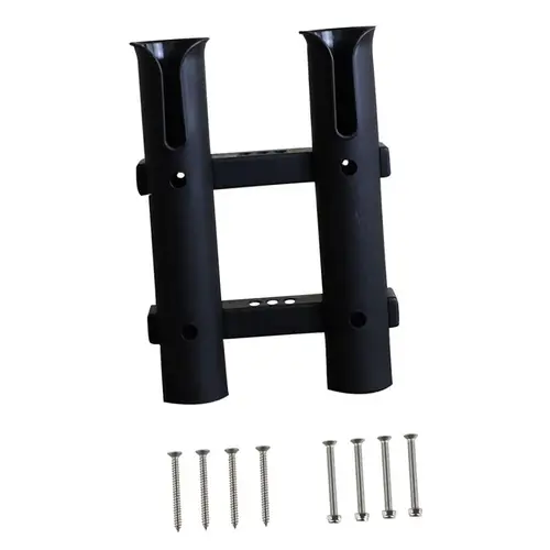 Imagen 2 del producto Soporte para caña de pescar de 2 líneas, herramienta para aparejos de pesca, soporte para caña de pescar, estante para caña de pescar para barco, Kayak, coche, canoa, barcos
