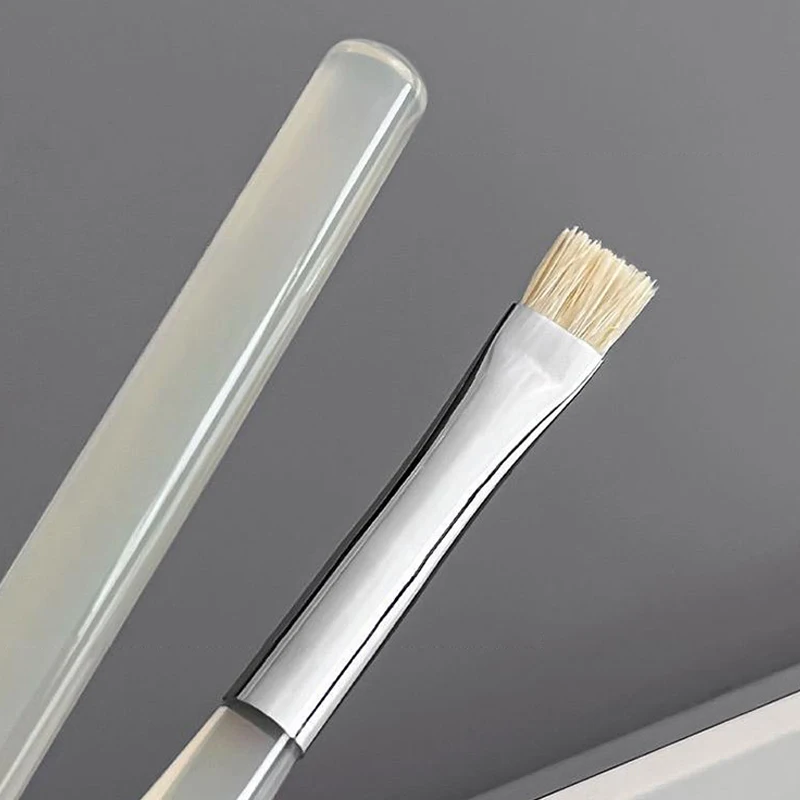 ネイルアートテクスチャブラシ フレンチチップスタイリングネイル 木製ショート硬毛ブラシ マニキュアペイントツール ネイルポリッシュブラシツール