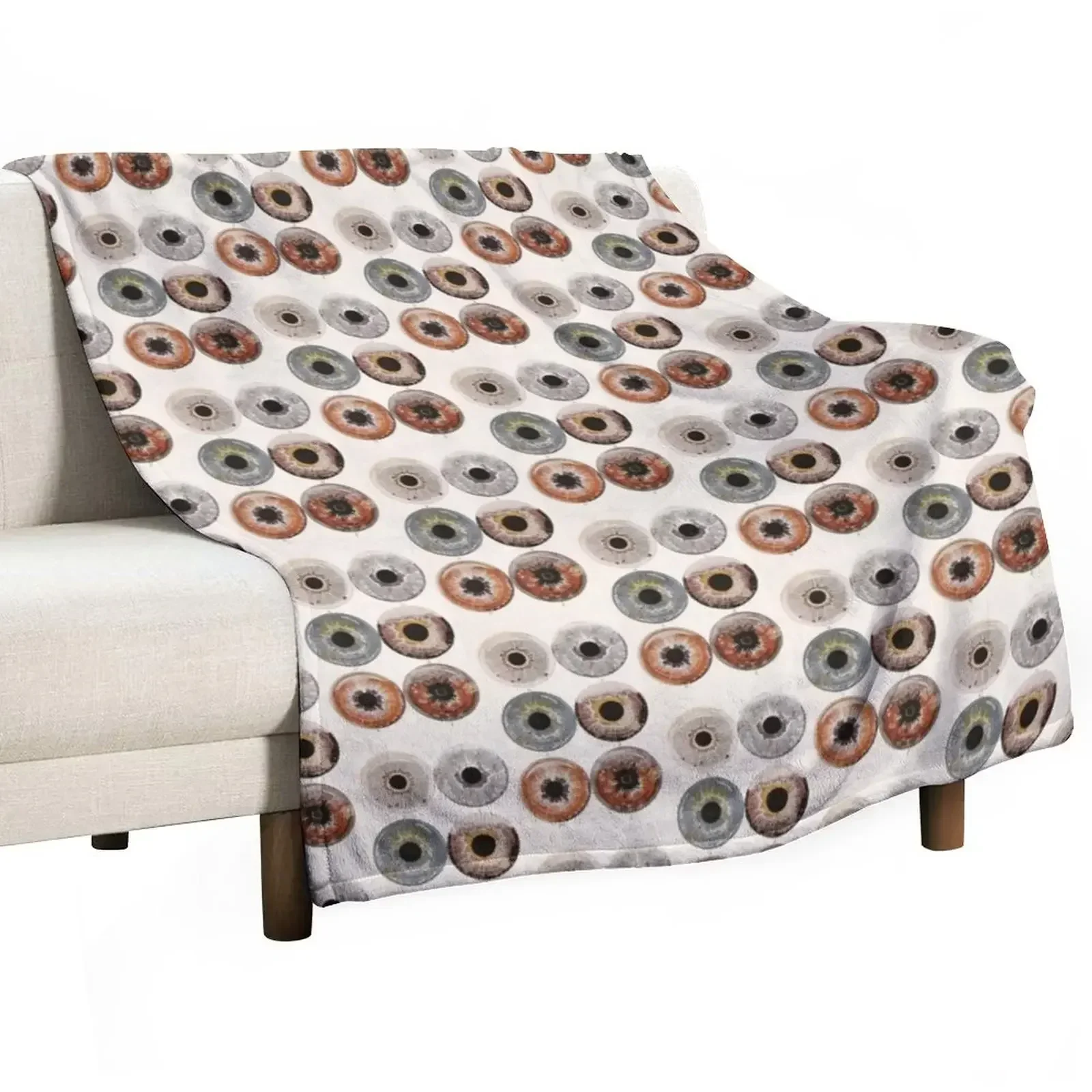 

New Iris Colors Throw Blanket Nap Large Blankets For Sofas Soft Big Blankets