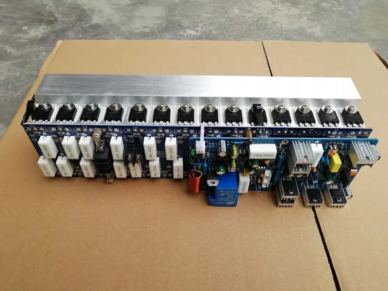 

NEW 28PCS NJW0302G NJW0281G tube JRC5532D Op amp Assembled 1500W Powerful amplifier board / mono amp board stage amplifer board