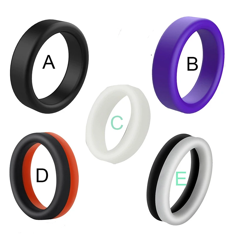For Men Couples Ring Male Penis Ring Silicone Cock Rings Semen Lock Ring Delay Ejaculation Stretcher Extender Erotic Sex Toys