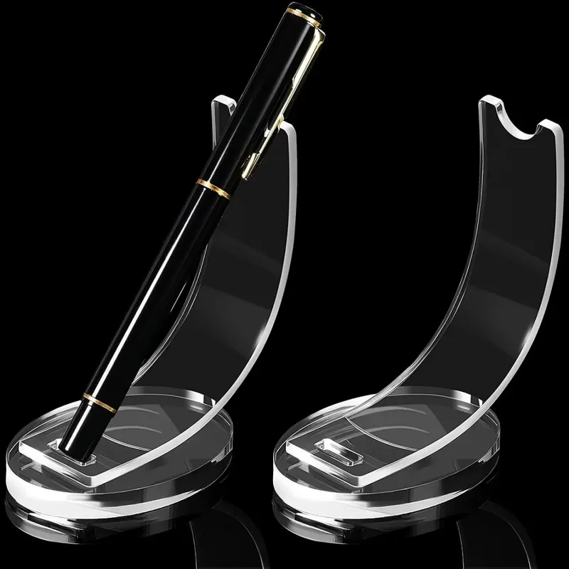 

Single Acrylic Pen Display Stand clear Bending Acrylic Display Holder