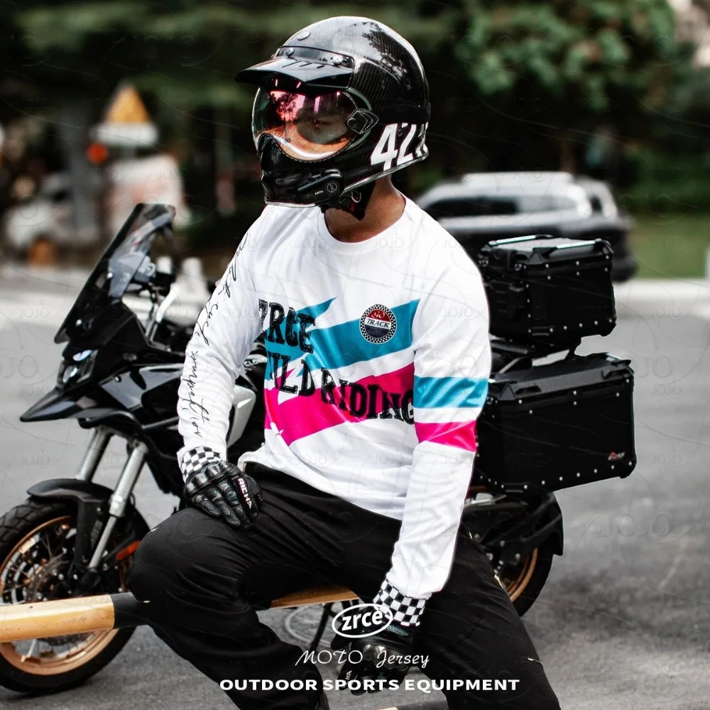 

3D Printed MTB DH T-shirt, Motorcycle BMX Endurance, Mountain Bike, Men's Off-road Motorcycle, Quick Drying Long Sleeved Jersey