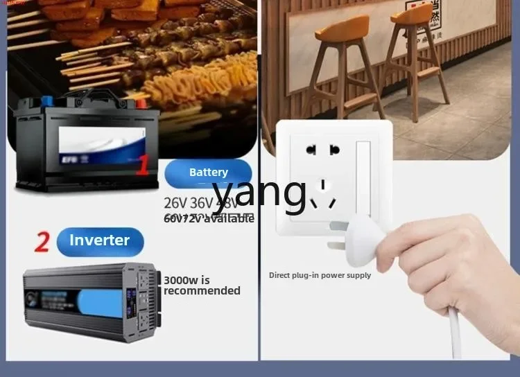CX mobile stall freezer desktop horizontal freezing and refrigeration display fresh-keeping cabinet ice powder stall 4
