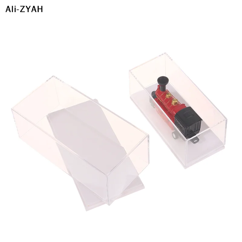 

Коробка для хранения моделей автомобилей HMA76-1:64, прозрачный акриловый пылезащитный футляр с жесткой крышкой для коллекционных миниатюр и игрушек