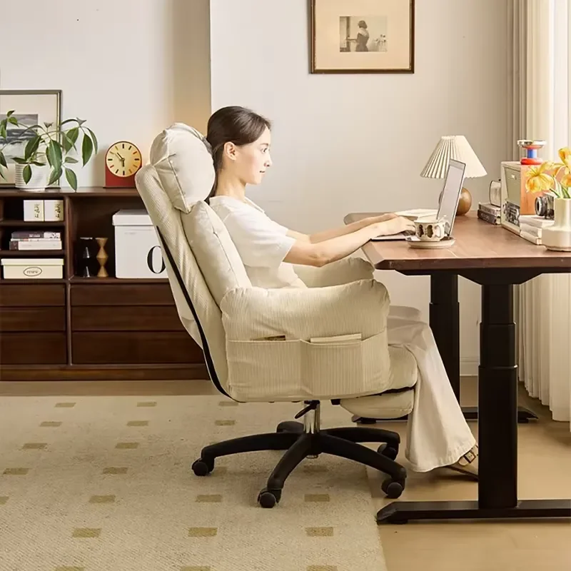 Ergonomic Gaming Chair Office Computer Seat Comfortable High Back Racing Style Desk Chair for Home Dormitory Study Room
