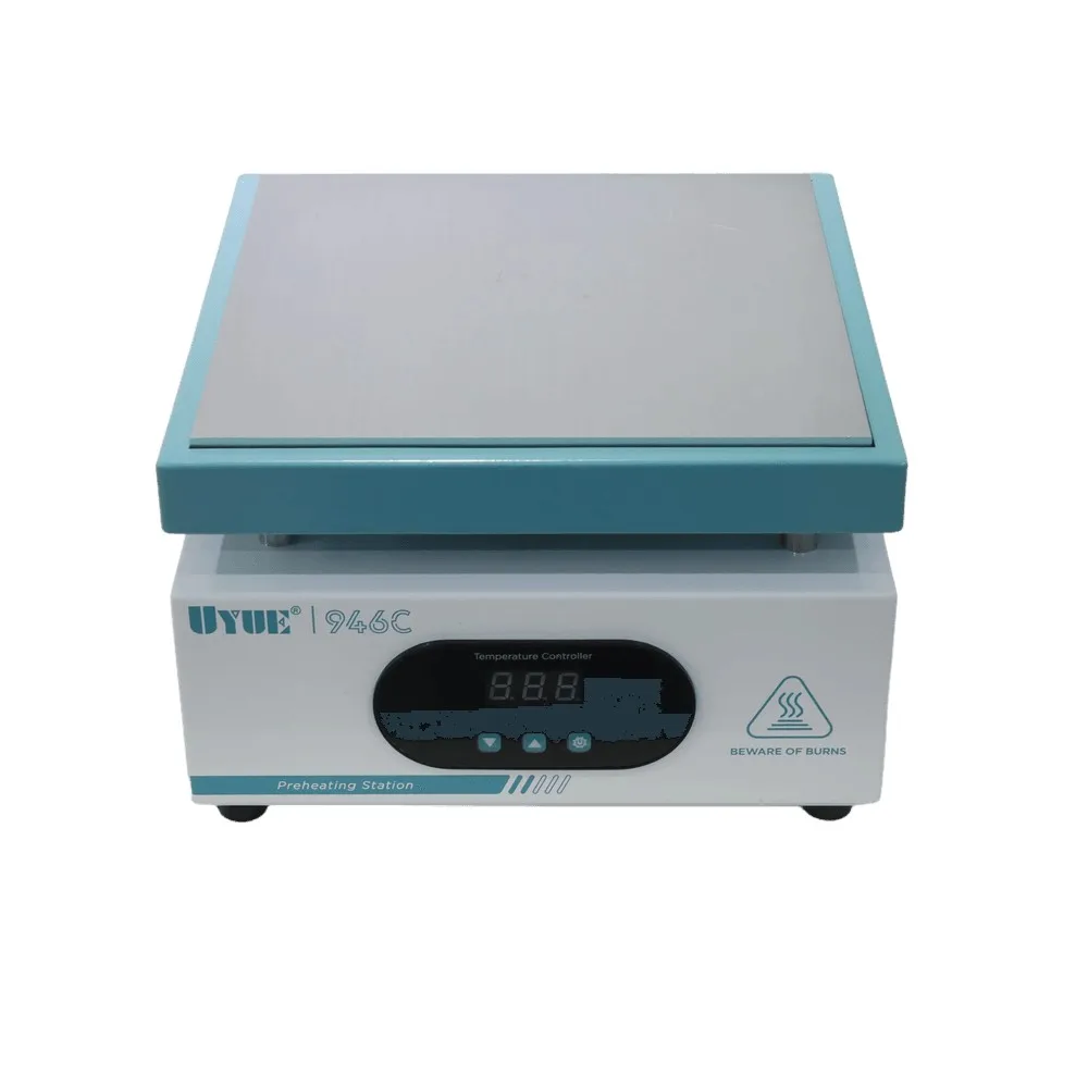 Uyue 946c Elektronische Heizplatte mit LCD-Digitalanzeige, Vorheizstation für PCB SMD-Heizung, Handy-LCD-Touchscreen-Trennung