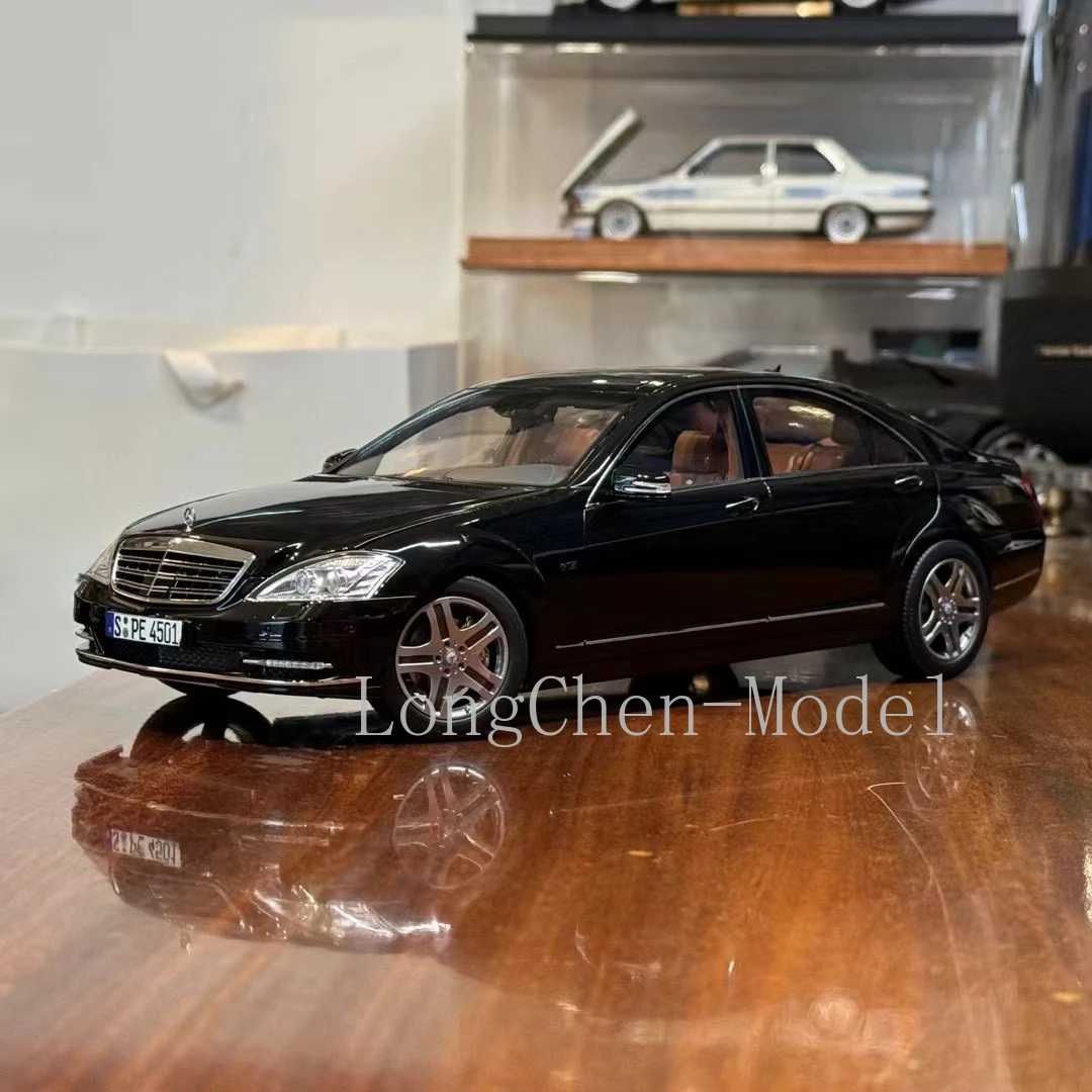 1:18 Scale For MH MOTORHELIX S600L W221 Metal Diecast Model Car Black