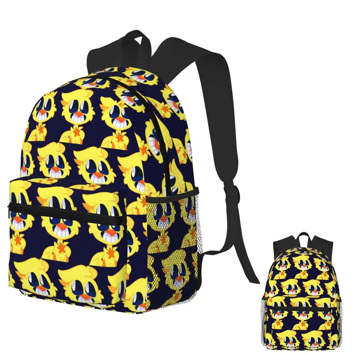 

Улыбающиеся животные KickinChicken, студенческий рюкзак, школьная сумка, походный дорожный рюкзак для мужчин и женщин, модная сумка для книг, сумки на плечо