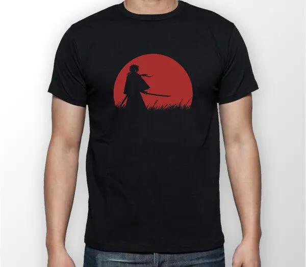 Rurouni Kenshin Samurai X Moon Anime Manga Unisex Tshirt T-Shirt Tee ALL SIZES