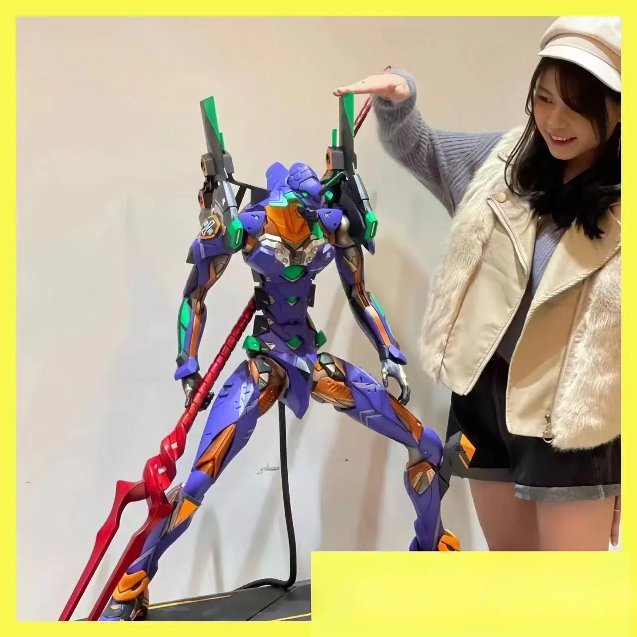 Super high quality Evangelion 60CM and 30CM Hatsune Miku Evangelion EVA Hatsune Miku high quality GK hand model toys