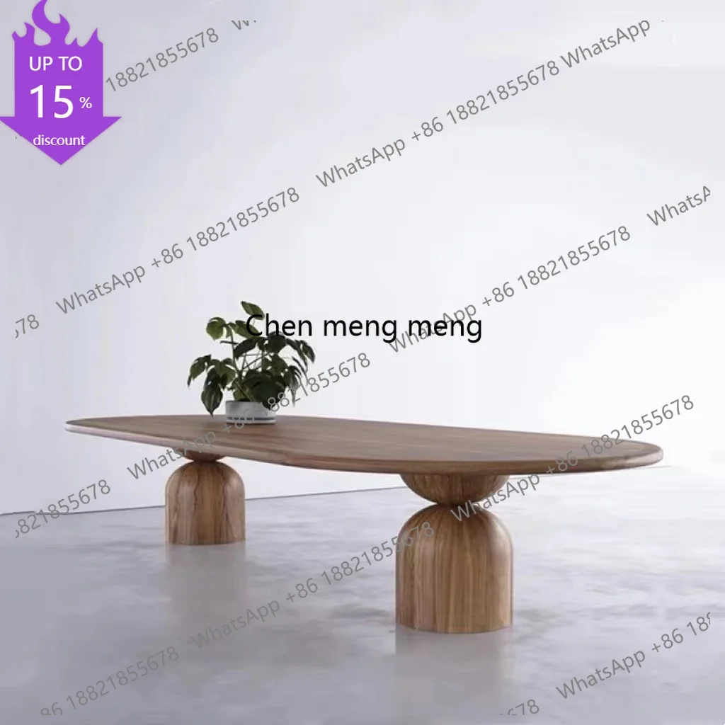 

D178 Nordic Party Dining Table Kitchen Living Room Big Restaurant Dining Table Center Modern Design Tavolo Da Pranzo Home Furnit