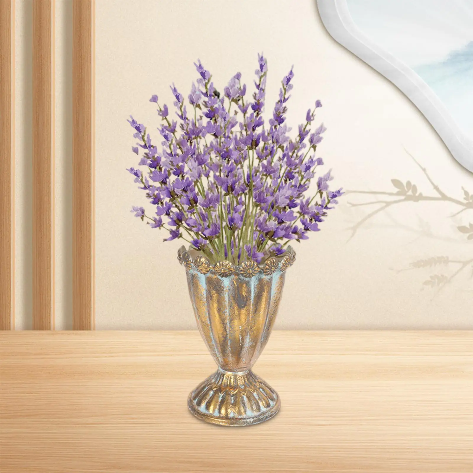 Simulazione trofeo vaso vaso decorativo paese composizione floreale contenitore vaso di fiori vaso di fiori per la casa fiori secchi