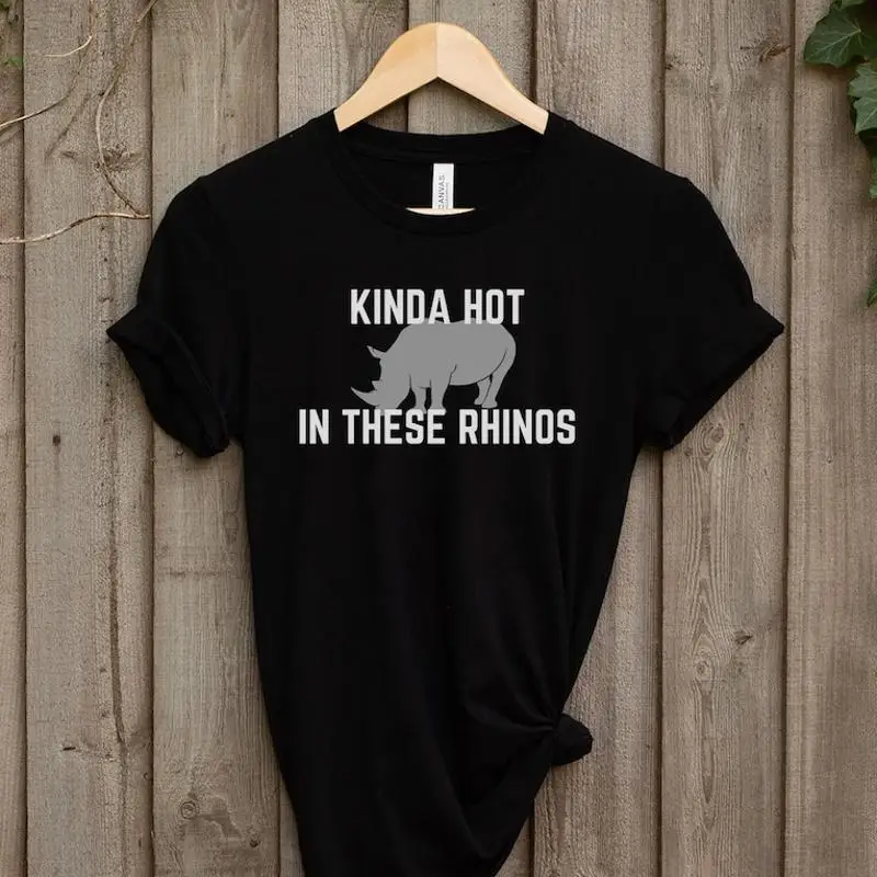 Kinda Hot In These Rhinos Ace Ventura When Nature Calls T-Shirt
