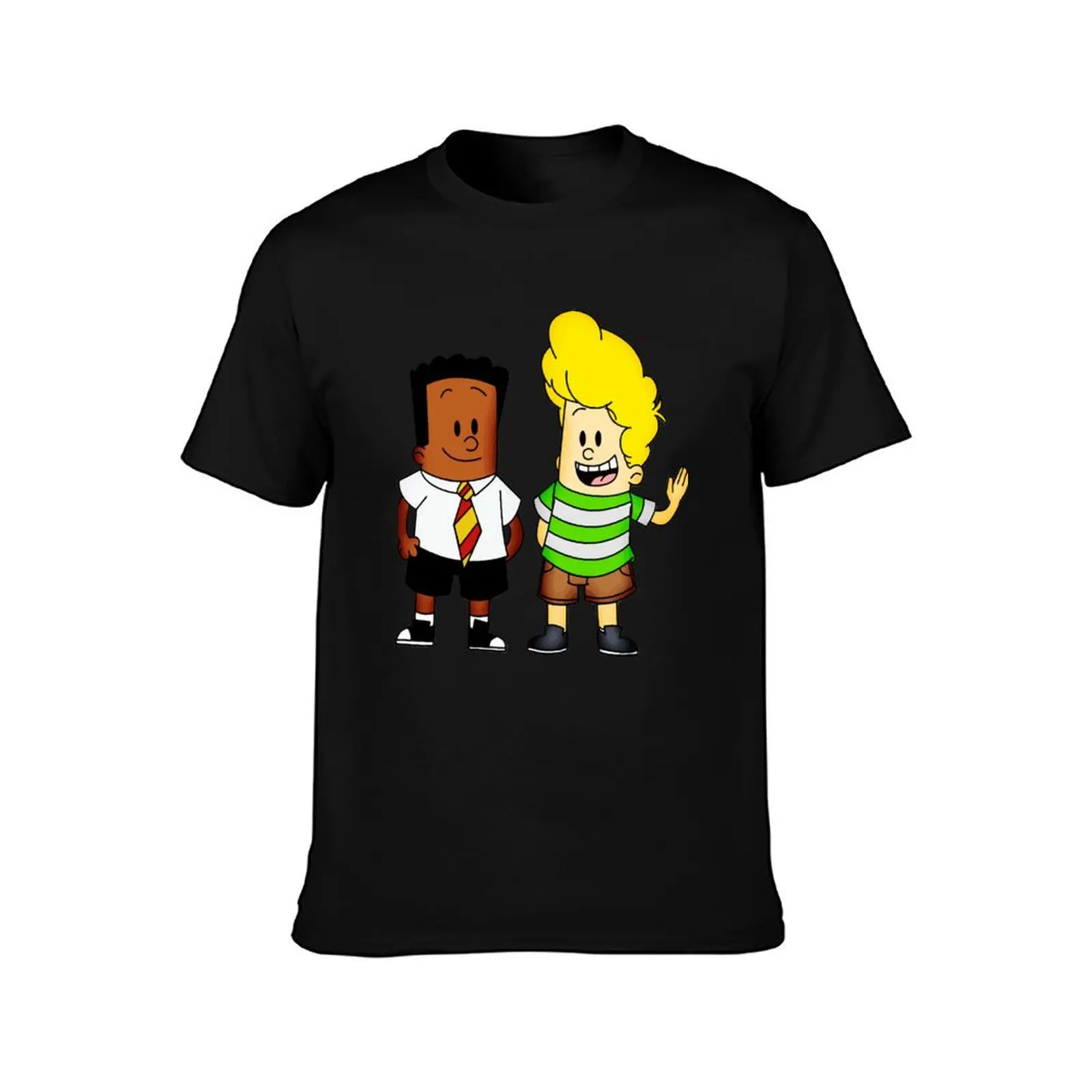 More Then Awesome Captain Underpants George And Harold T-Shirt Daily Casual Short Sleeve Tee Shirt T-Shirt