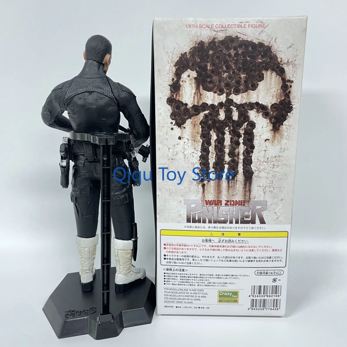 

Punisher 12-дюймовая фигурка, одинокий боец с супер-боевыми способностями.