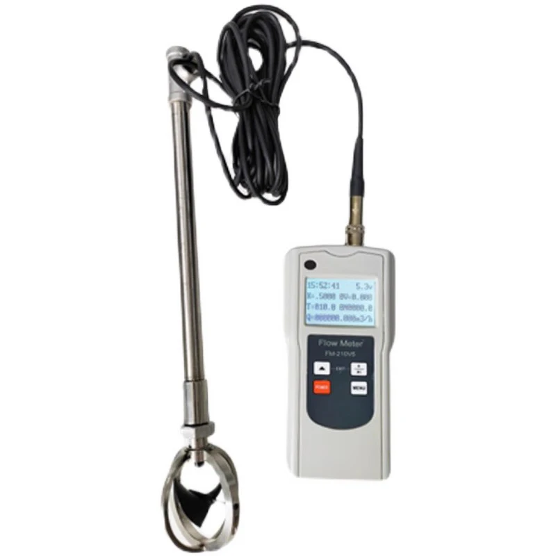 Portable flow meter FM-210V5 0.01-5.00 m/s  water flow meter open channel river reservoir field irrigation flowmeter