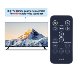 RC877S Ganti Remote Kontrol Cocok untuk Bilah Suara Onkyo LB401 LS-B50 LS-T10 LST10 12 remote control onkyo penjualan terbaik - №