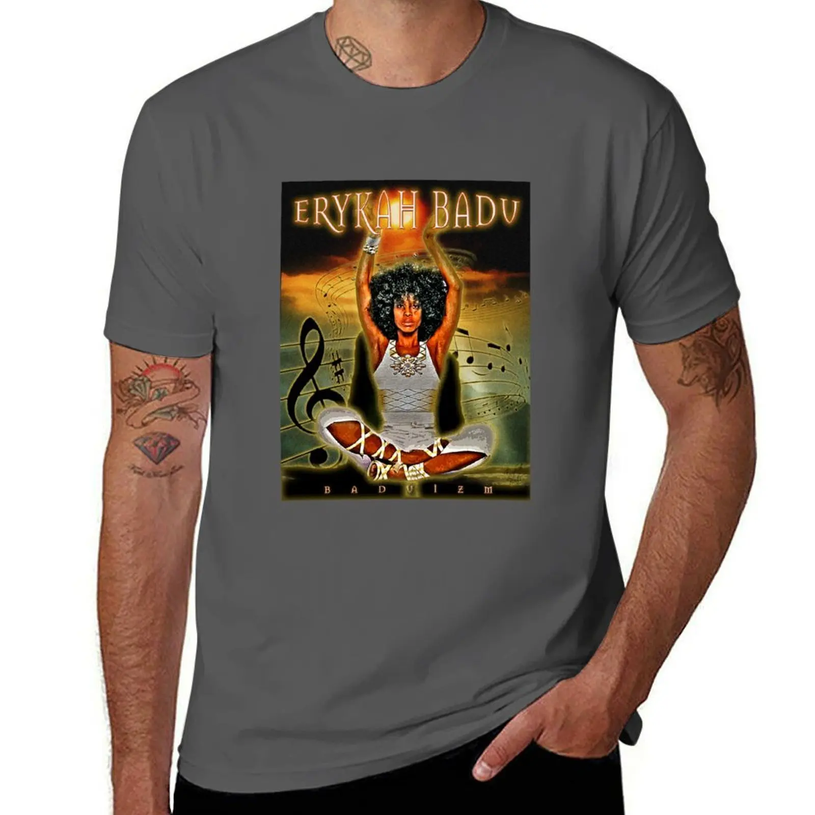 

Erykah Badu art T-Shirt man t shirt designer t shirts for man graphic funny T-Shirt