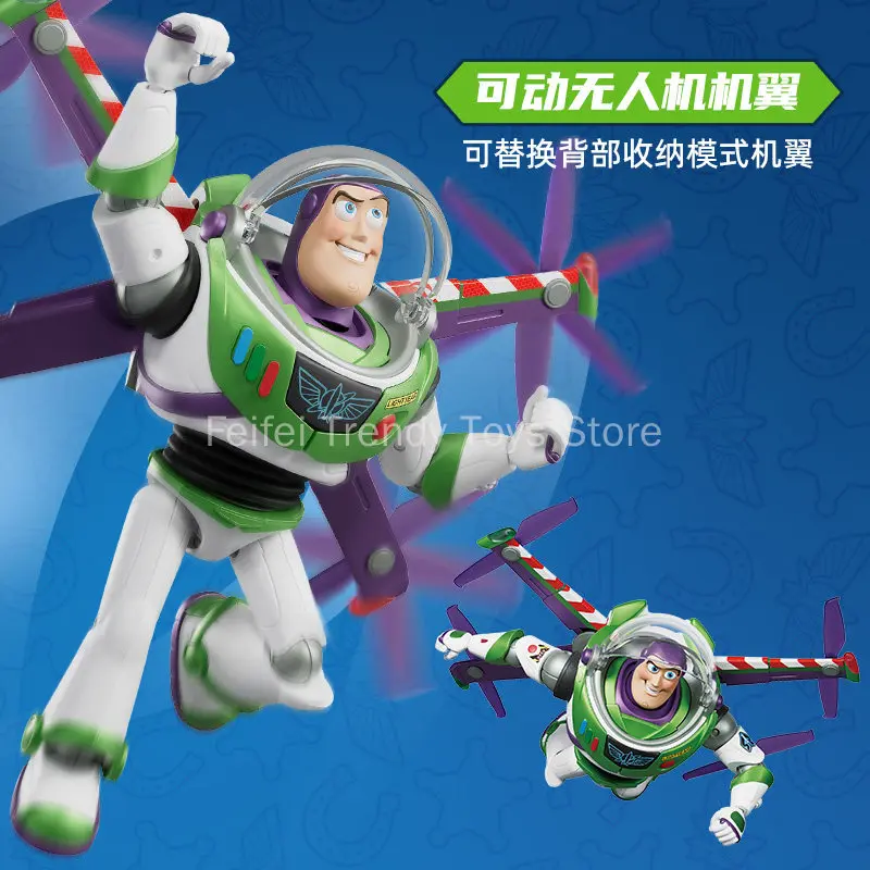 blokees-pixar-toy-story-5-hi-tech-edition-buzz-lightyear-champion-class-buildable-figure-spare-hands-collectible-toy-gift