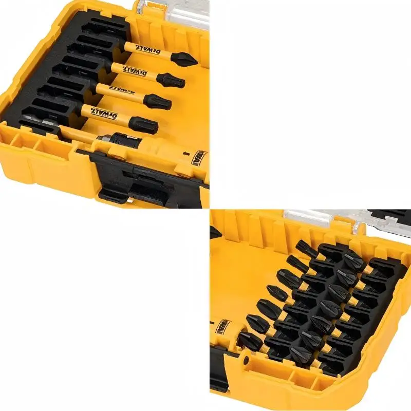 

Набор сверл DEWALT DT70739T-QZ, 31 шт., 25-57 мм - биты PH/PZ/Torx для сверления дерева/металла, аксессуары для мощных электроинструментов