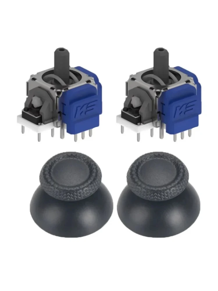 Joystick elektromagnetyczny Hall/TMR do kontrolera PS5 PS4, nakładka na joystick, bez efektu driftu, ulepszenie czujnika analogowego 3D, zamiennik — zdjęcie produktu 7