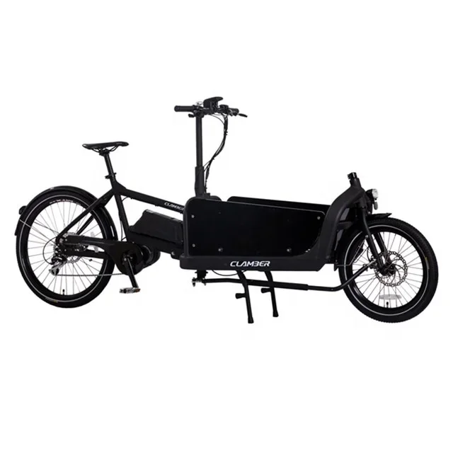 Clamber Sports Style Cargo Bike Cheetah-E  Mid Motor Bafang Adult Electric Bicycle