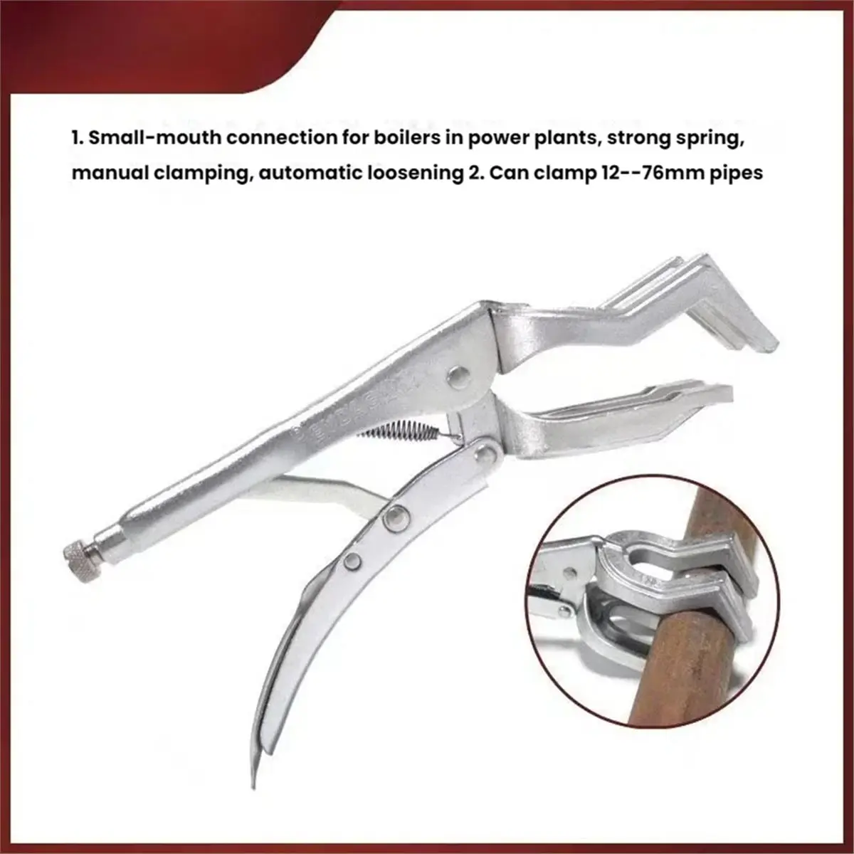 

Adjustable Locking Pliers for Welding Holding & Clamping Multifunctional Tool