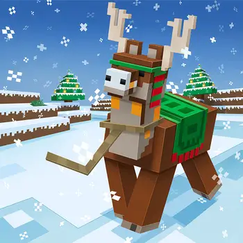 Nová hračka Mattel Minecraft Vánoční sada kalendářů objevů Panenky Herní figurky Hračka Modelová dekorace pokoje Na zakázku Dárkový poukaz pro chlapce 12 nejlepší prodej Adventní kalendář Minecraftu - №2