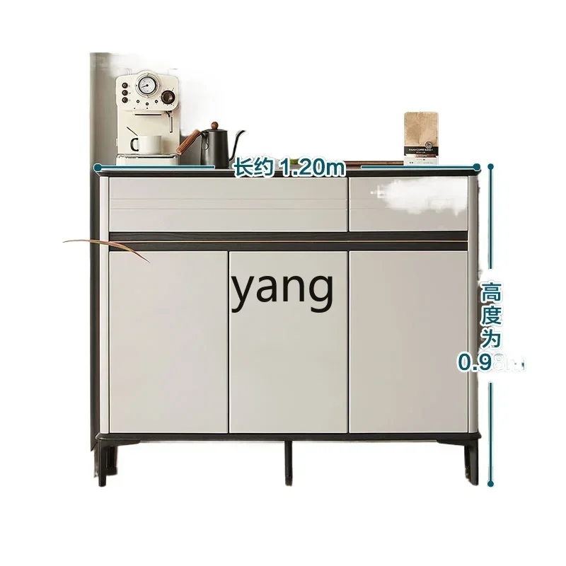 

LTT rock slab dining side cabinet storage modern simple tea cabinet household storage