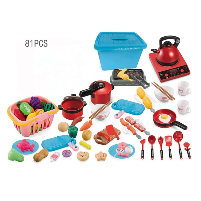 Children's simulated family large kitchen set toys Children's Day gifts cross-border kitchen toys