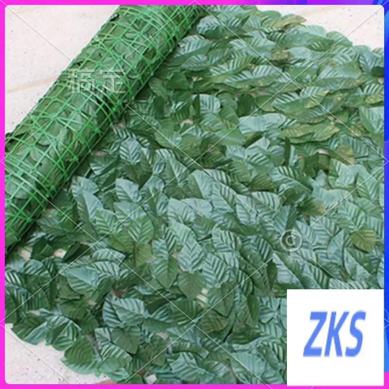 

ZZ-10Pcs Artificial Plant Fence Green Leaf Fence Panels Privacy Fence Screen For Home Garden Yard Decoration Outdoor Wall
