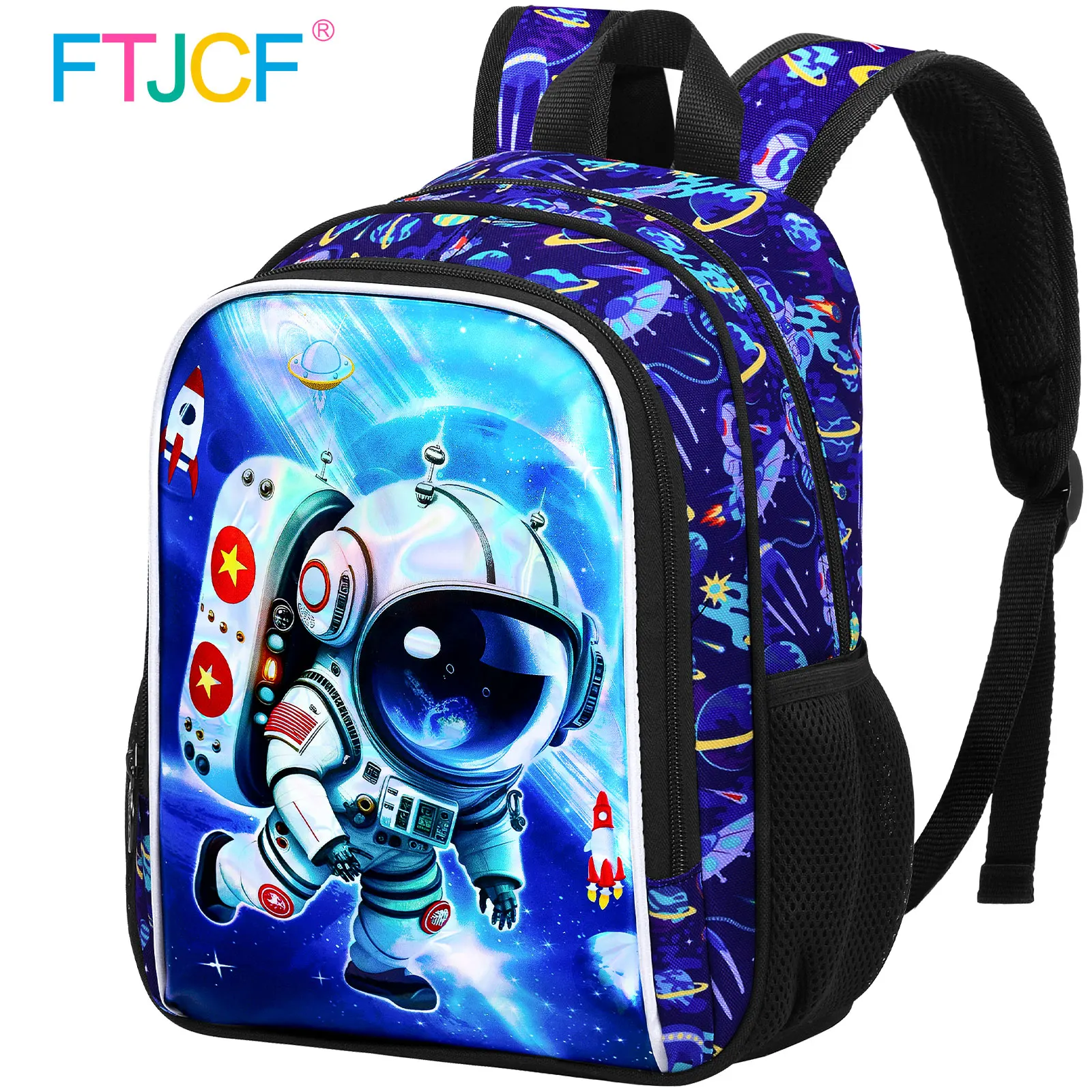 

Toddler Backpack for Boys, Kids Cute Astronaut Preschool Bookbag, Kindergarten school Bag