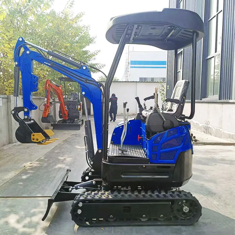 

Customized high efficiency EPA petrol engine mini bucket digger hydraulic small 1.6ton excavator price