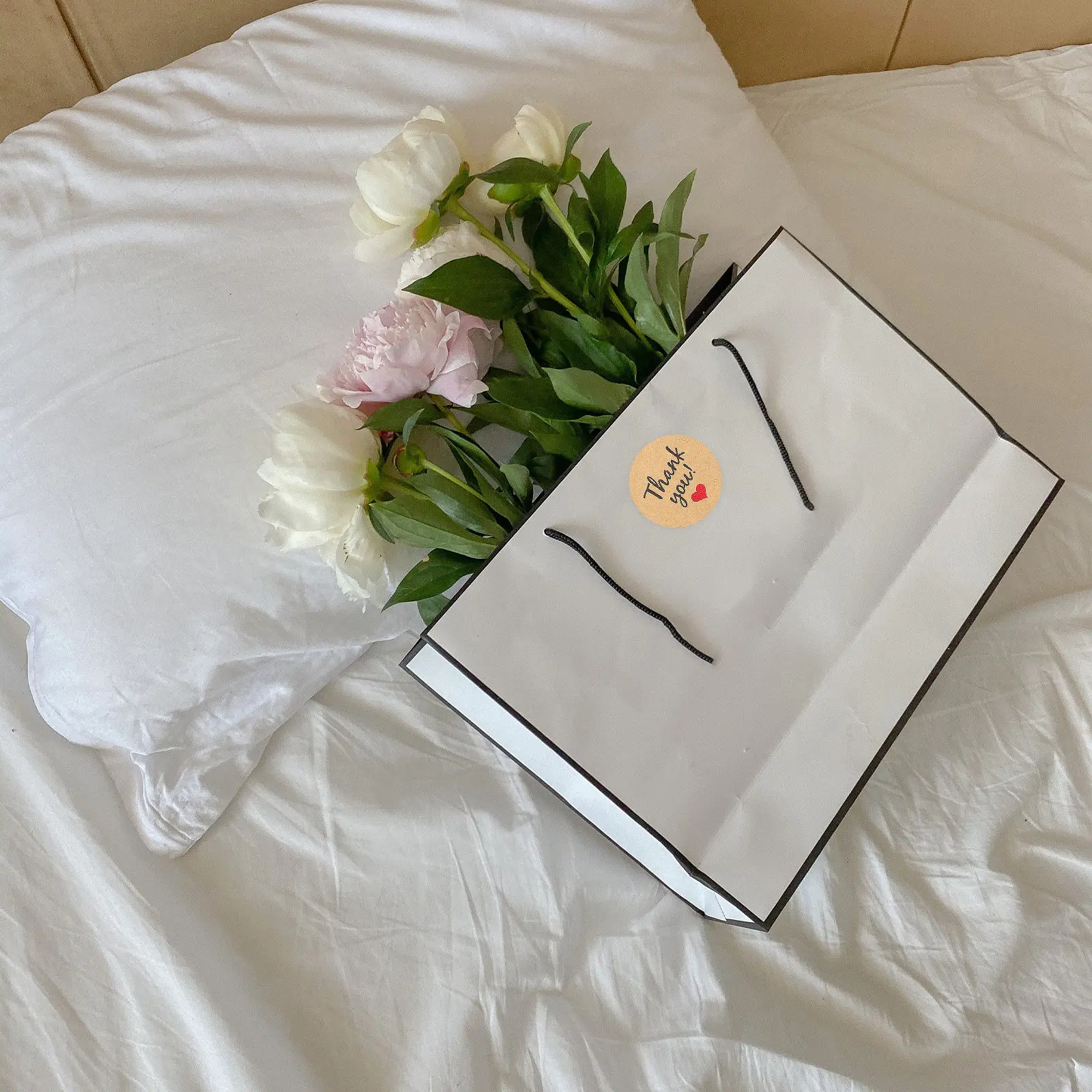 

10 листов декоративных наклеек-этикеток «Спасибо» для запечатывания коробок, пакетов, упаковки для тортов, подарочных карт, чеков, для семьи и друзей