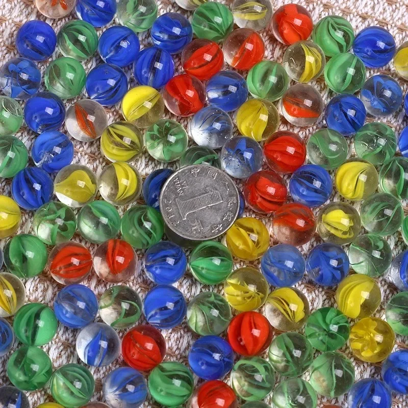 40-1000 قطعة كرات زجاجية مختلطة كرة ملونة 14/16/19/25 مللي متر كرة رخامية كرات خزان الأسماك كرات الداما الصينية الكرة Pachinko الزجاج حبة #3